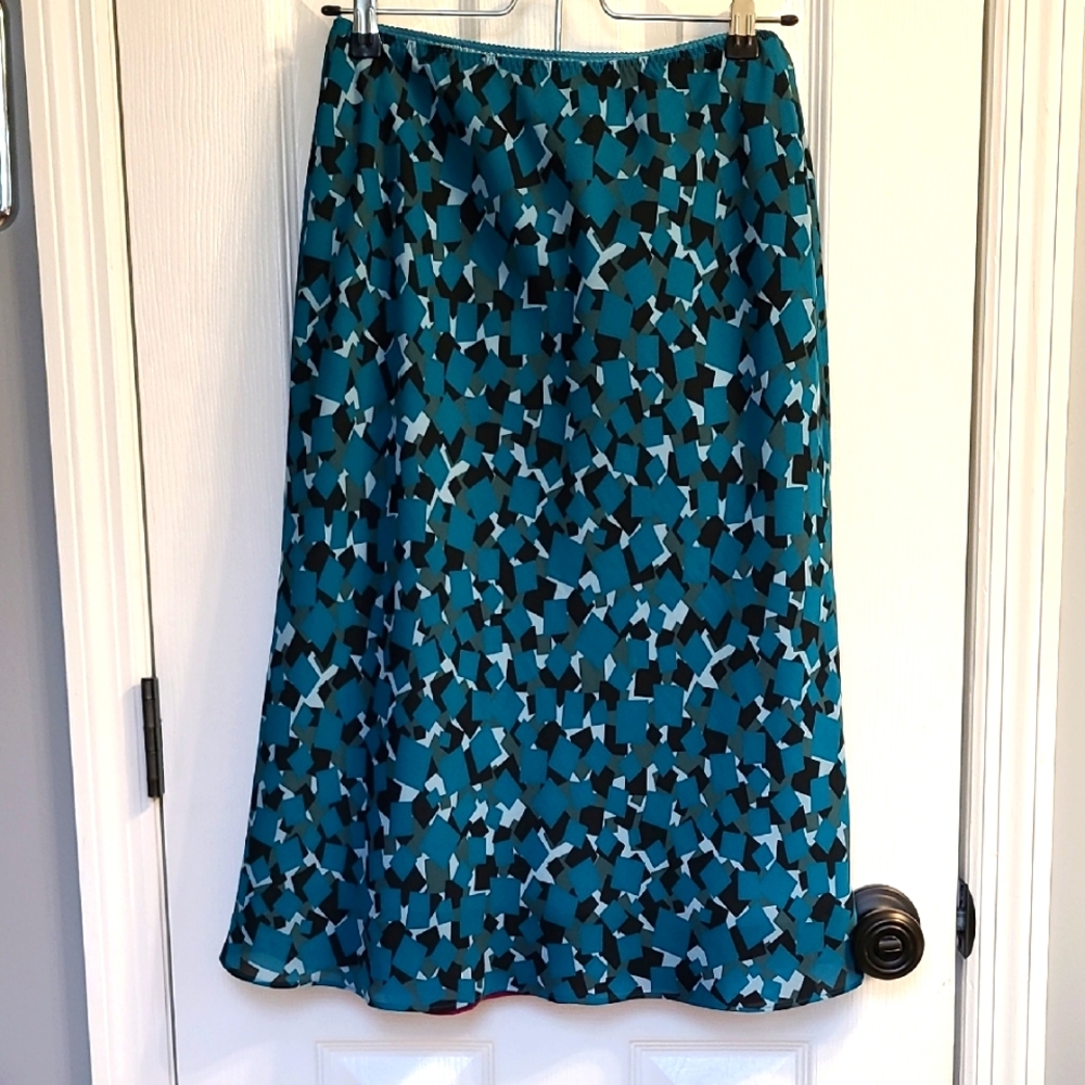 The Limited Blue Skirt
